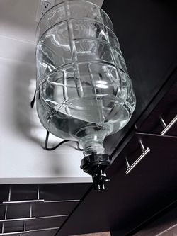 5 gallon glass water bottle and dispenser