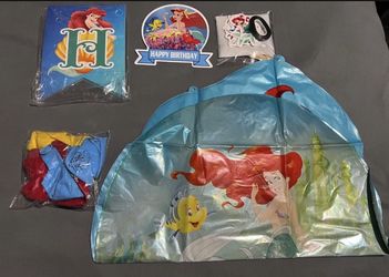 The Little Mermaid Birthday Decorations (New)