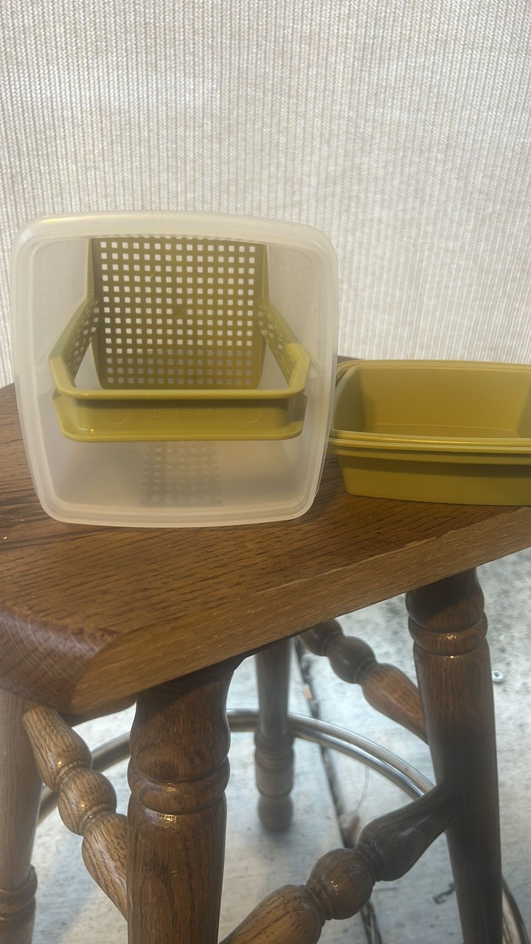 Tupperware Pickle Container 