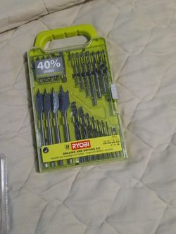 Ryobi Drill Bits And Spade Bits Set 31 Pieces I'm Near Capitol Hill And They Said They'd Never Seen Anything Like It Not In Any Inauguration Not