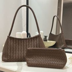 Woven Shoulder Bag