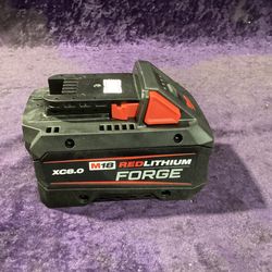 🧰🛠Milwaukee M18 18V Lithium-Ion REDLITHIUM FORGE XC 8.0Ah Battery Pack-NEW!-$170!🧰🛠