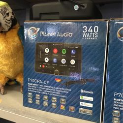 Planet Audio 7 Inch Apple CarPlay Stereo 