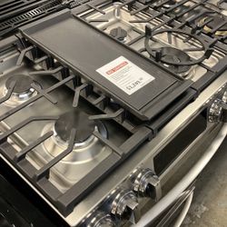 💥Big Savings💥 5.8 cu. ft. Smart Wi-Fi Enabled True Convection InstaView Gas Range Oven with Air Fry