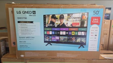 50Qned75B 50” Lg smart 4k qned hdr tv 