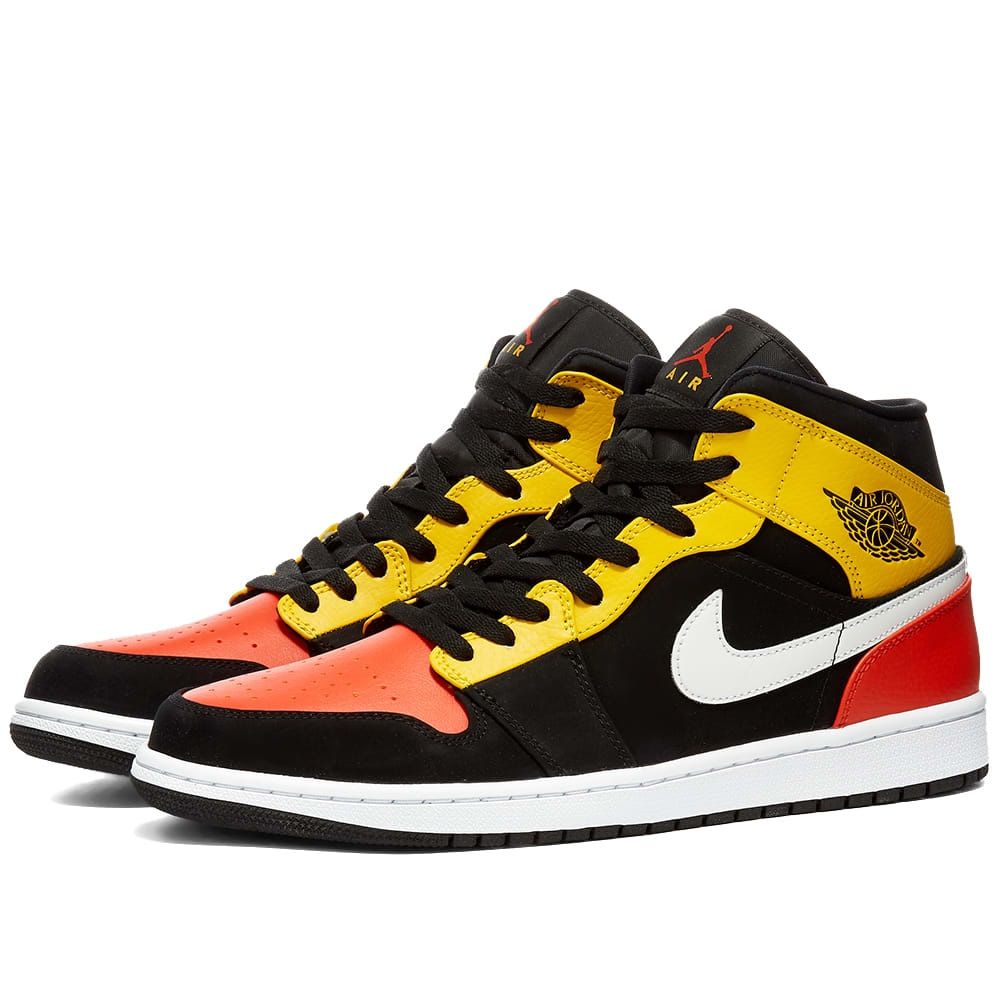 Air Jordan 1 Mid ‘Amarillo Orange’ US Men’s 14