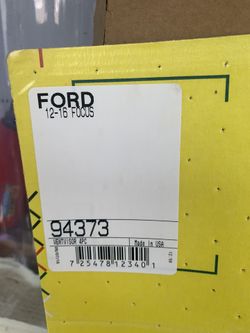 Ford Focus Rain Guards New