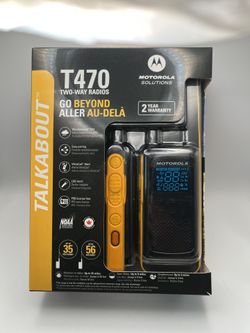 Motorola Talkabout T470 Two-Way Radio