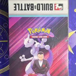 Pokémon Destined Rivals Build & Battle Box Display case