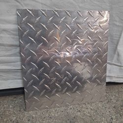 1/16" Aluminum Diamond Plate 10-3/4"×12"