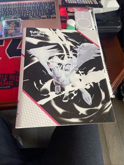Pokemon TCG Scarlet Violet Black Bolt & White Flare Binders Set (Binders Only)