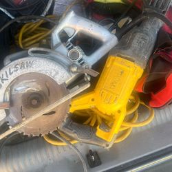 Saw Saw And Skill Saw. Used 