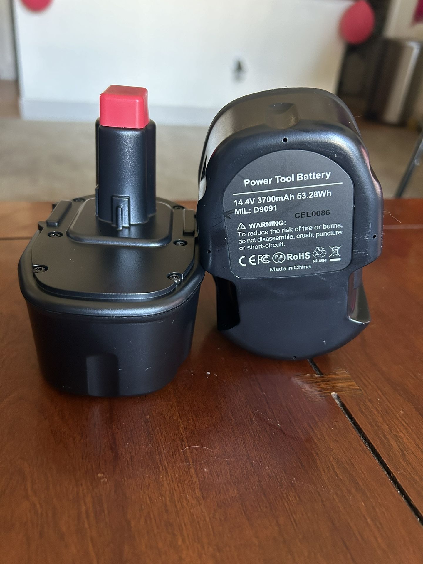 First Power Batteries (Dewalt drill)