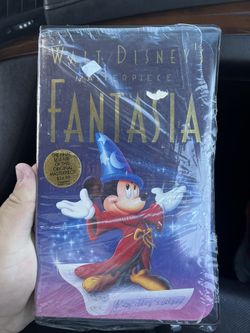 Walt Disney Masterpiece Fantasia Vhs