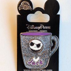 Jack Skellington Mug Trading Pin