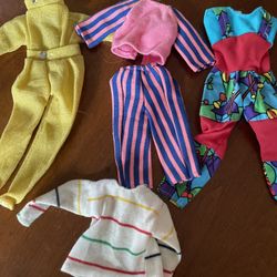 A New Lot Of Barbie Clothes 