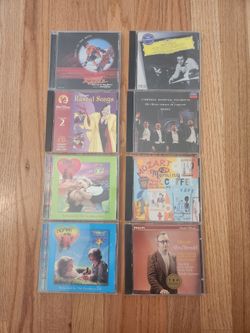 8 CDs - Classical & Kids: Mozart, Pavarotti, Disney, "Mommy and Me"