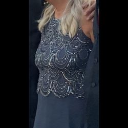 Grey Evening Gown