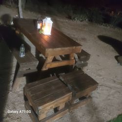 Picnick Table Made Once Ordered