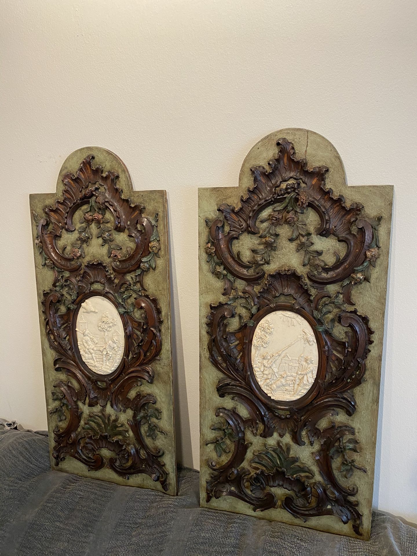 Colonial Rococo Panel MUST SELL!! Divine 18th Century French Rococo Decor Panels for Sale in ...