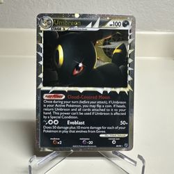 Umbreon Prime 86/90 Undaunted Holo Card 2010