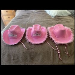 Pink Cowgirl Hats