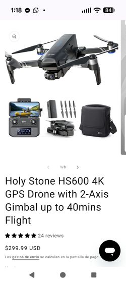 Drone 4K Holy Stone HS600