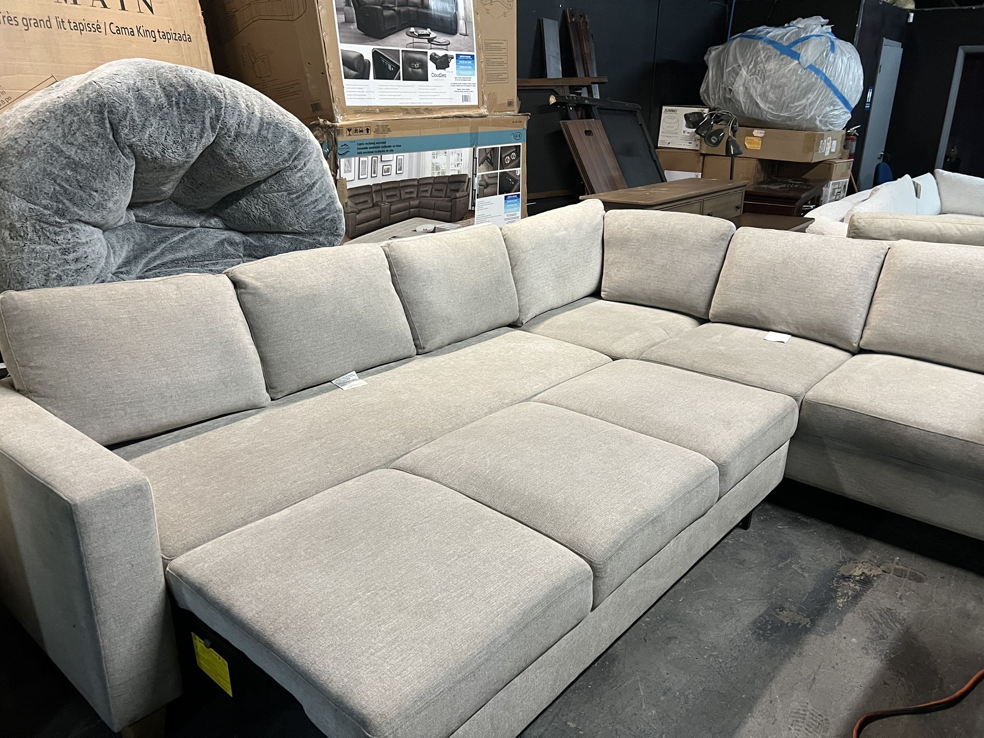 Thomasville Convertible Sleeper Sectional