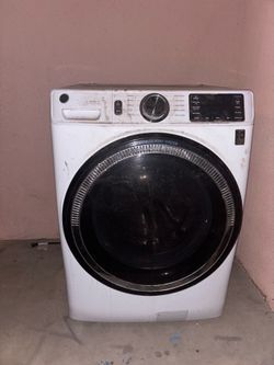 GE front-load smart washing machine