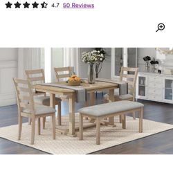 Wayfair Brand New Bench Seat for Kitchen Table *NEW IN BOX*