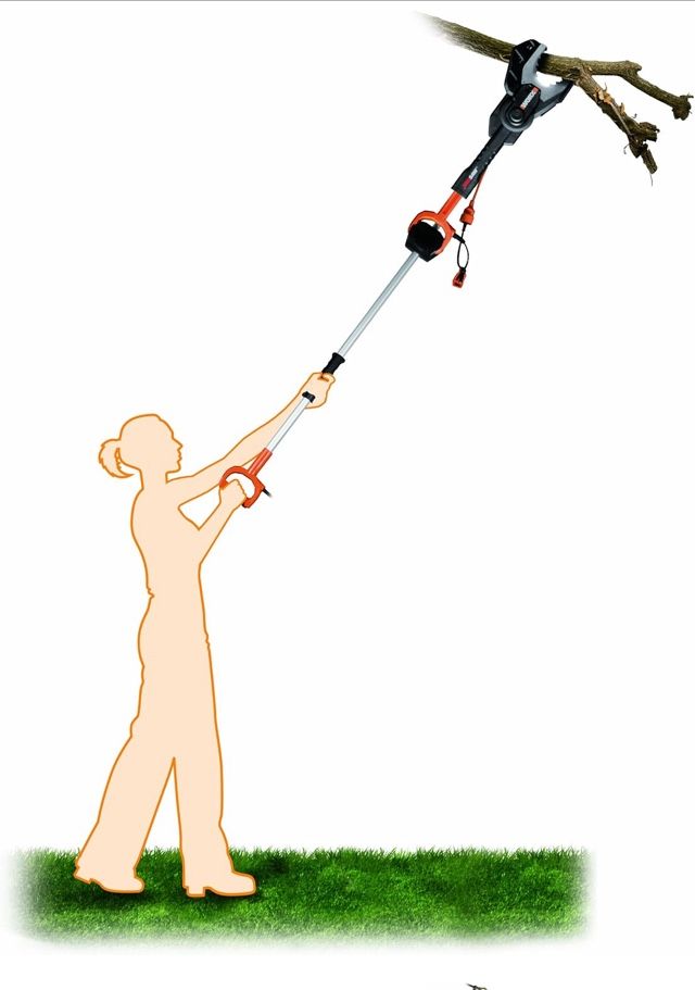WORX JawSaw Extension Pole Saw 12’ Attachment Tree Trim Pruner 