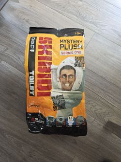 Skibidi toliet mystery plush, 11 inches