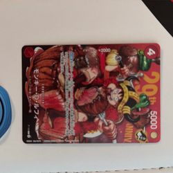 ONE PIECE Card P-159 Monkey D. Luffy 29th Anniversary Promo Card Only Japanese