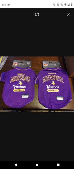 Pets First Minnesota Vikings T-Shirt, Size Medium, New