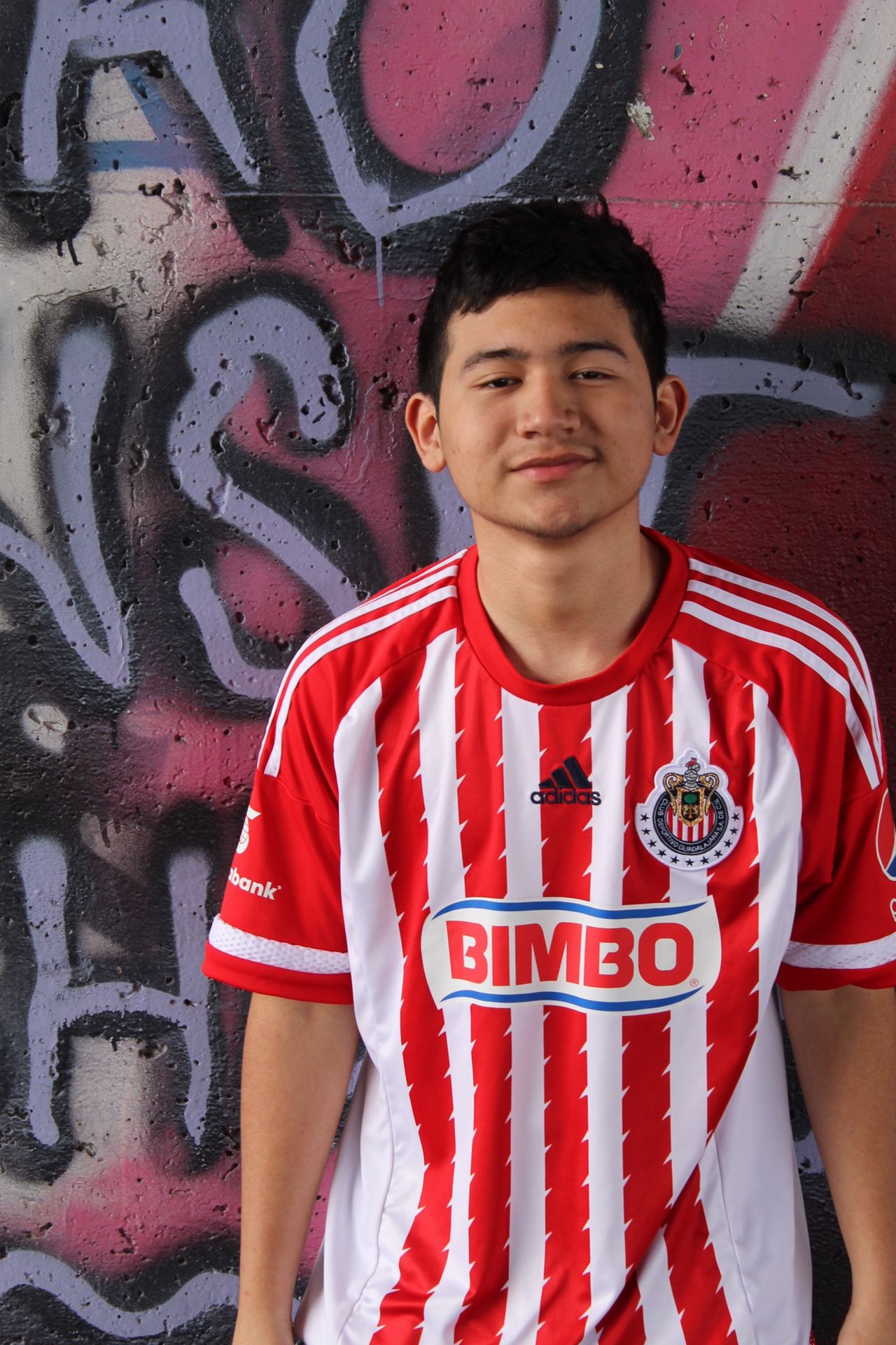 15/16 Chivas Adidas Home Soccer Jersey