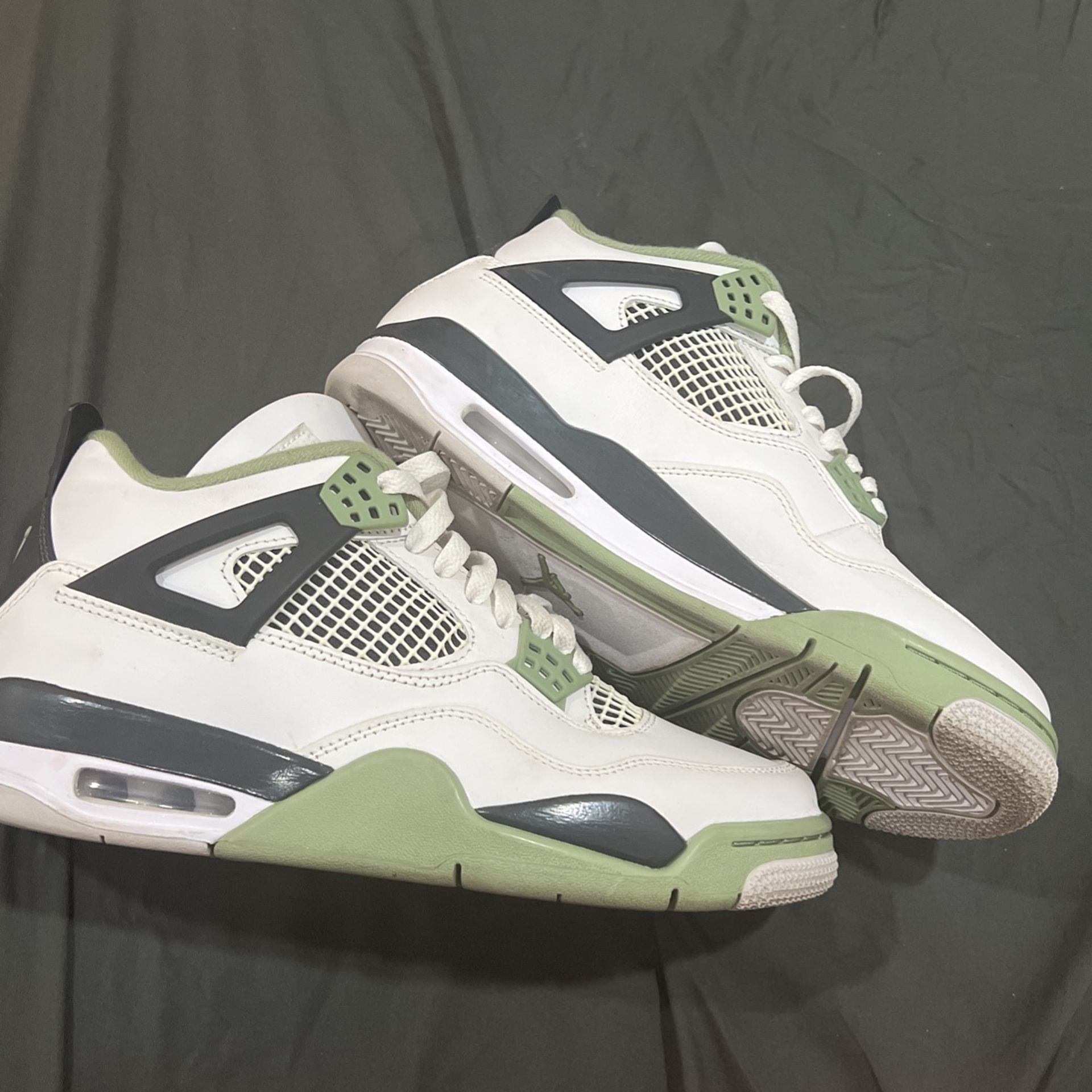 women’s jordan 4 retro sea foam