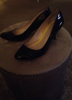 Black patent heels 9