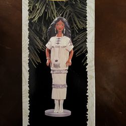 Native American Barbie Hallmark Ornament