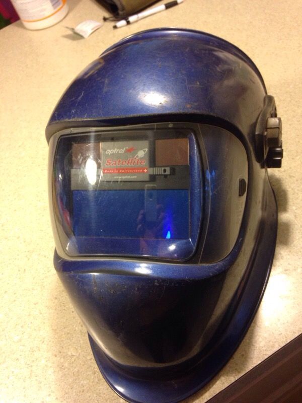 OPTREL OSEvolution solar welding helmet (high end made in Switzerland)