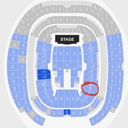 Bruno Mars Sat 4/11 Sec139 2-6seats