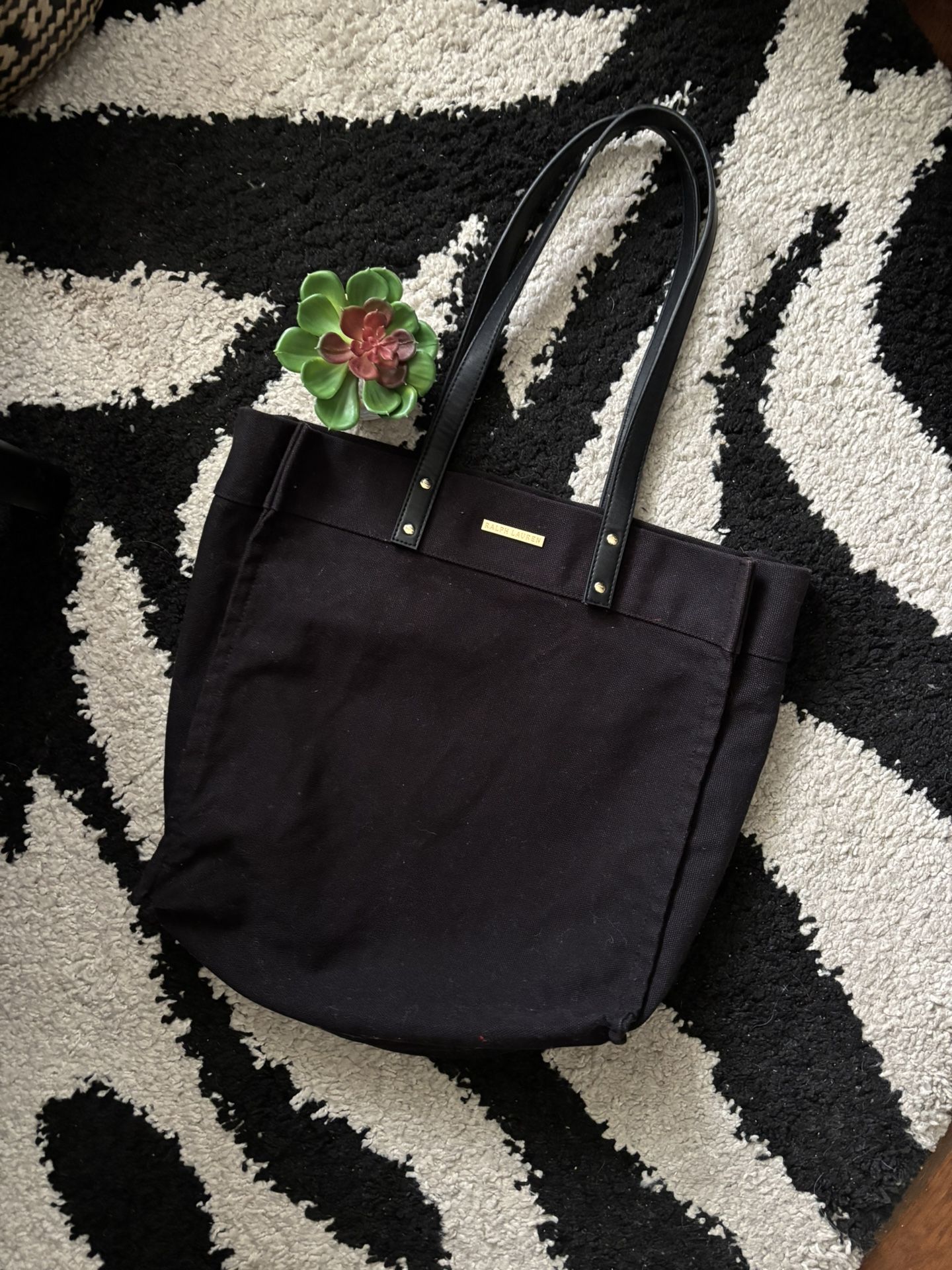 Ralph Lauren Black Tote Bag