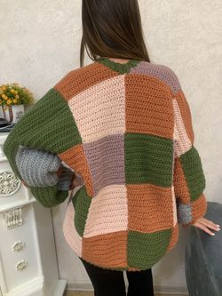 Patchwork Cardigan