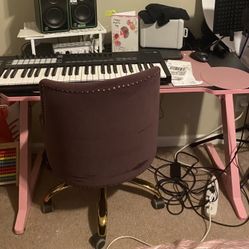 Pink Gamer Desk