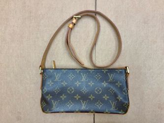 Louis Vuitton Monogram MM Trotteur Shoulder Bag M51240 Luxury Brand Authentic Small Size Crossbody LV Original Logo Brown