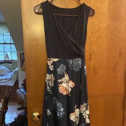 Wrap-style Dress