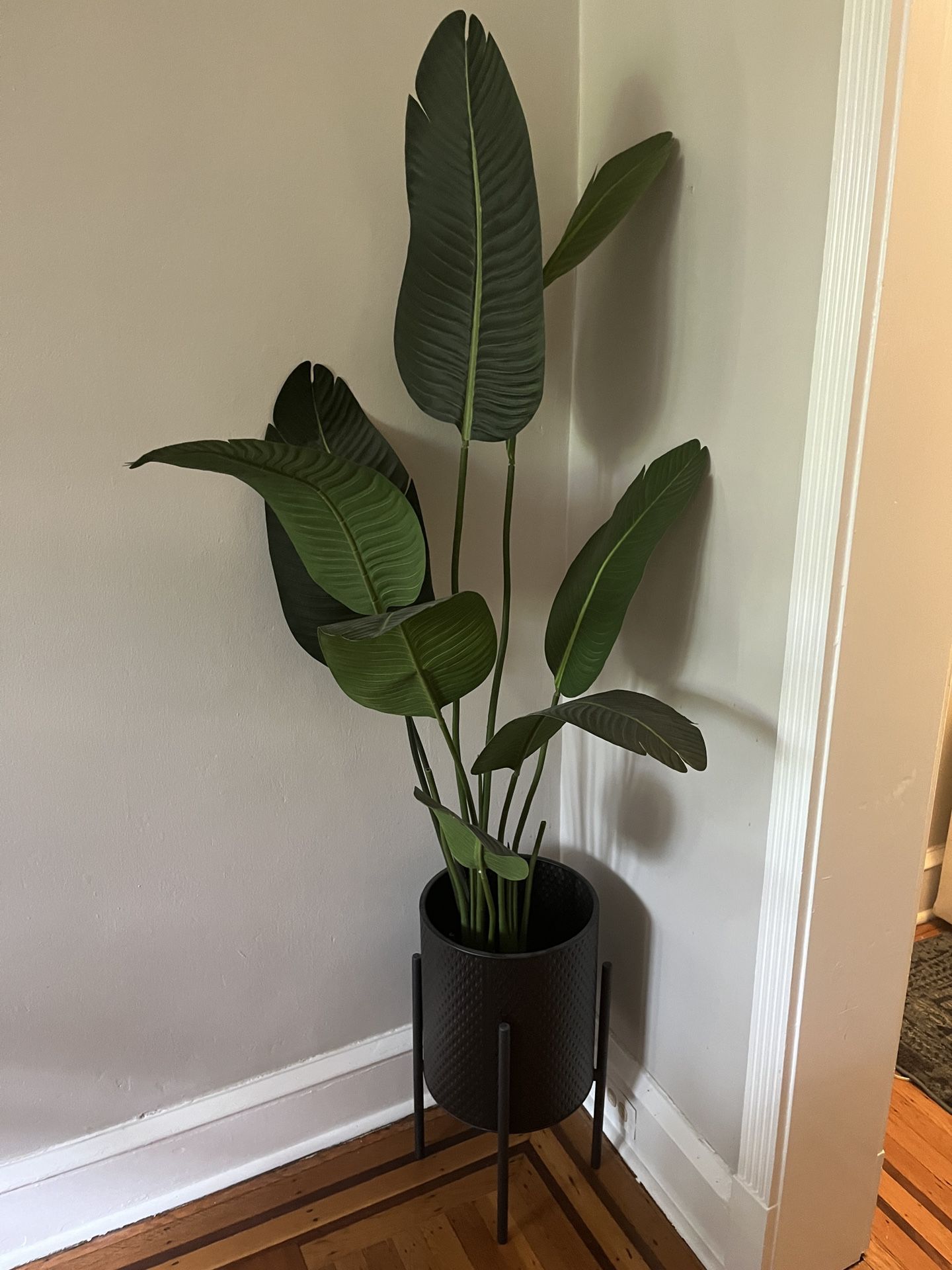 Fake Plant With Stand 