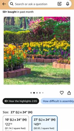 Garden fence/ protector