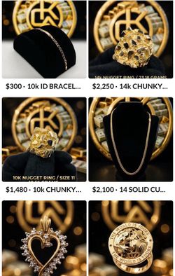 14k & 10k jewelry