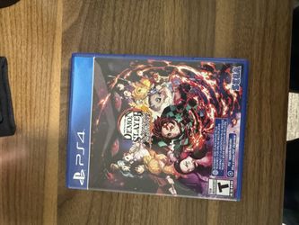 Demon slayer Hinocami Chronicles PS4.