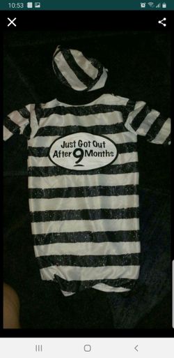 Baby inmate 1st costume